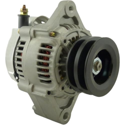 Alternator, Compatible with Caterpillar Ag&Ind TH83 Telehandler 1995-2003 3054T, 12V 1052811, Standard Replacement Parts for Construction Excavator Machinery