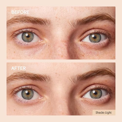 Winky Lux Peeper Perfect Under Eye Concealer, Makeup & Eye Brightener, Full Coverage Concealer for Dark Circles, Color Corrector & Eye Primer With Collagen, Hyaluronic Acid & Vitamin E (Neutral Beige)