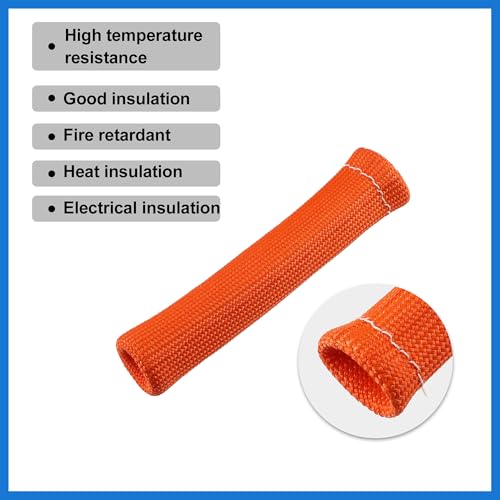 VekAuto 8 peças de capa protetora para botas de arame de vela de ignição de motor com 16 peças de ab