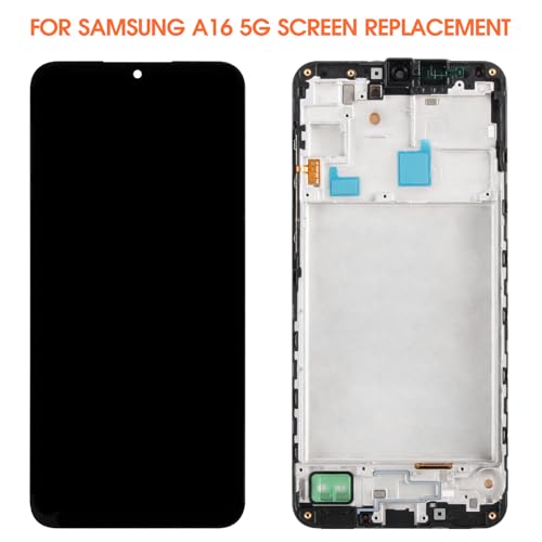 INCELL for Samsung Galaxy A16 5G Screen Replacement for Samsung A16 5G LCD Display SM-A166B, SM-A166P, LCD Digitizer Screen Touch Assembly with Frame（Not for 4G - Thumbnail 3