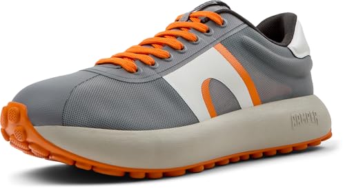 Camper Pelotas Athens K100944 - Zapatillas Deportivas para Hombre, Color Gris Medio 016, Talla 44 EU, Medium Gray 016, 44 EU