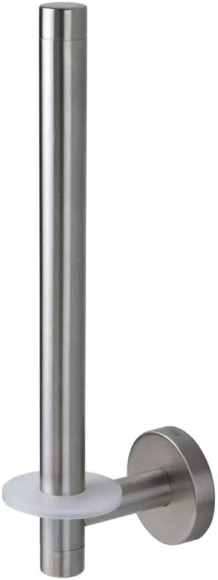 Tiger Toilet Roll Holder, Stainless Steel Brushed, 5 x 23.5 x 8.6 cm
