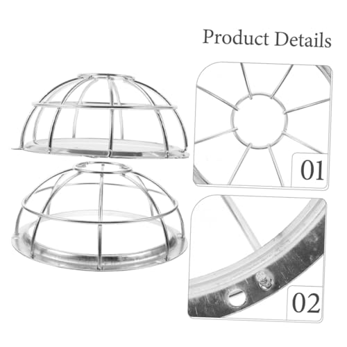 Plaque de couverture de tête de gicleur incendie MAGICLULU protectrice anti-poussière