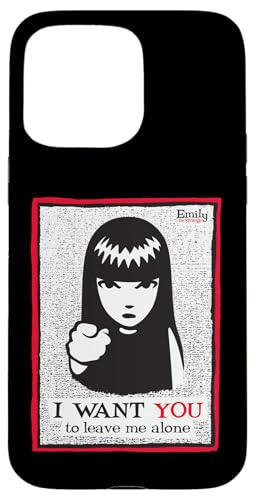 Coque iPhone 15 Pro Max Emily The Strange I Want You to Leave Me Alone