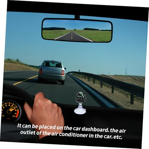 Brújula compacta esférica para tablero de auto miniatura 2