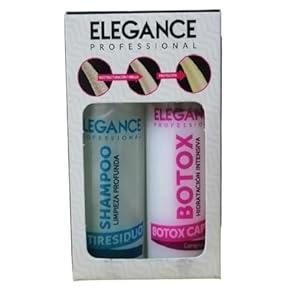 Cirugía Capilar Elegance Profesional Botox Hidratación Intensiva de 60ml o 2oz. Especial para cabellos maltratados