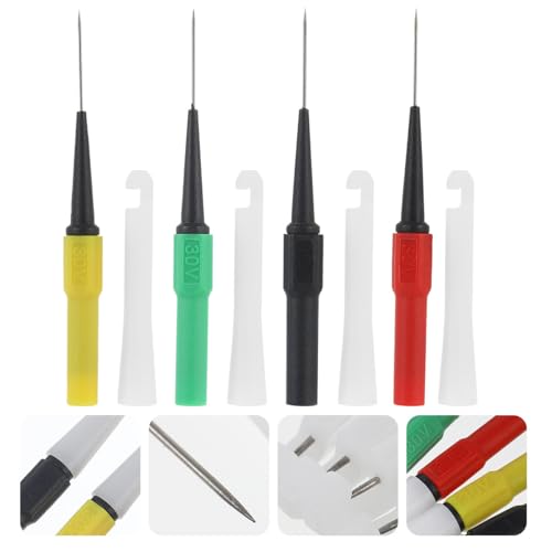 PLAFOPE �}���`���[�^�[�v���[�u 0.7mm�ɍא�[ ��j��≏�ђʃs�� 4�Z�b�g �����ԏC���p�e�X�g�v���[�u �P�[�u���V�[�X������ �d�C�����p