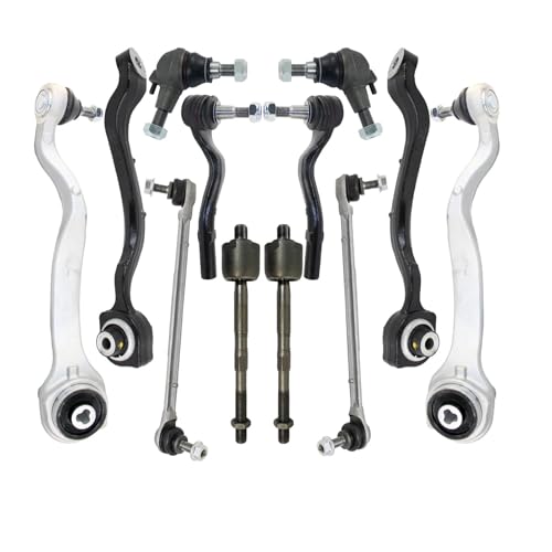 Image of Front Upper Lower Control Arm Sway Bar End Links Kit Compatible For Benz W212 S212 2009-2020