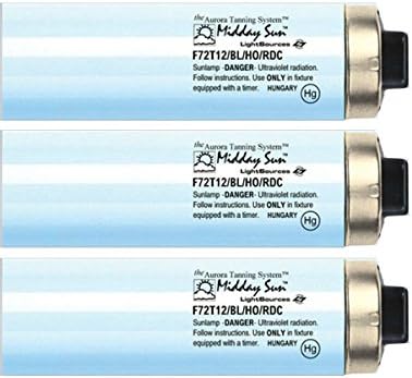 Aurora Series Midday Sun F72 HO 100W 5.0% RDC Tanning Lamp (16)