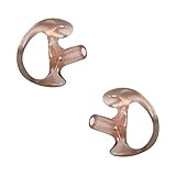 Left and Right Medium Flesh Pink Semi-Custom Open Ear Insert Earmolds