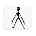 Universe Alien Monster Alien Cleaning Cloth Screen Cleaner 2pcs Suede Fabric