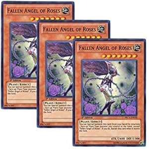 Carte Yu-Gi-Oh! Ange Déchu Des Roses (SR) [PRC1