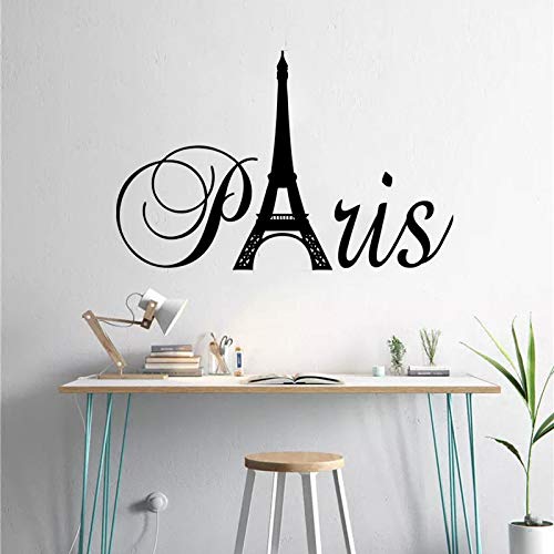 Wall Stickers Decal Removable Wall Stickers Paris Tower Art Decor Wall Decals Quote #TOP2