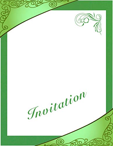 50 Bright Green 65Lb Cover|Card Paper - 4" X 6" (4X6 Inches) Photo|Card|Frame Size - 65 Lb/Pound Light Weight Cardstock - Quality Printable Smooth Surface For Bright Colorful Results #TOP3