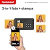KODAK Mini Shot 2 Retro Regalo di Natale 4PASS 2-in-1 Fotocamera istantanea e stampante fotografica (5,3 x 8,6 cm) + 8 Fogli inclusi + confezione da 30 fogli, giallo