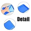 10 Pcs Plastic Art Trays,Multicolor Activity Tray Organizer Serving Tray for Crafts,DIY Projects,Painting,Beads,Organizing Supply #3