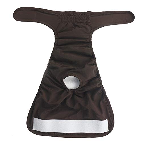 Rapidly Couche Chien Male Lavable - Bandes réutilisables pour Chiens, Chats et Autres Petits Animaux Couches pour Chiens et Réutilisables (XS, Noir) Cover