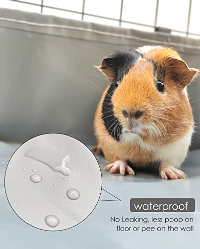 DOZZOPET Guinea Pig Cage Bottom for C & C Grids Habitat, Waterproof and Washable Liner Base for Rabbits,Chinchillas,Ferrets and Other Small Animals Pet (Bottom Only 24" x 48")