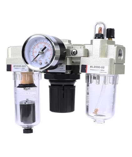 Drenaje AC2000 02D para tratamiento de aire triplex neumático AF y separador de aceite y agua