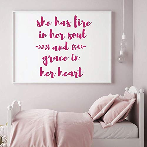 Preisvergleich Produktbild Glückliches Leben Textkunstaufkleber Kinder wasserdichte Wandaufkleber Hauptdekoration in ihrer Seele43cm X 48cm