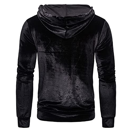 Muscularfit Mens Sweatshirt Graphic Design Drawstring Velvet Pullover Fall Fashion Color Block Long Sleeve Gym Workout Hoodie2