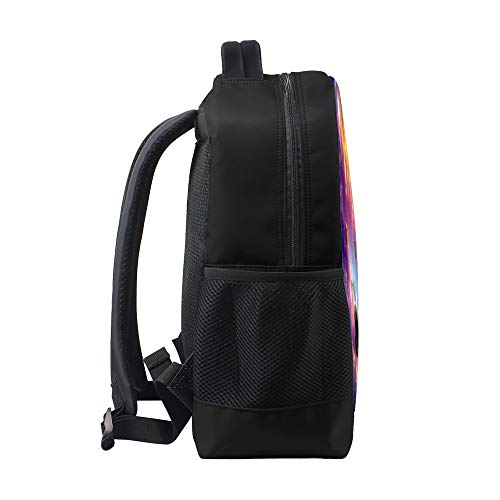 Sac à dos d'école ZhiMi en maille polyester respirante de taille unique - 4
