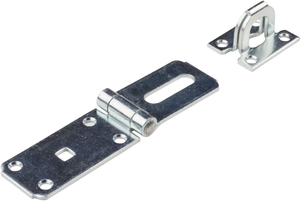 National Hardware N103-176 Extra Heavy Hasp, Zinc Plated, 7-1/4"