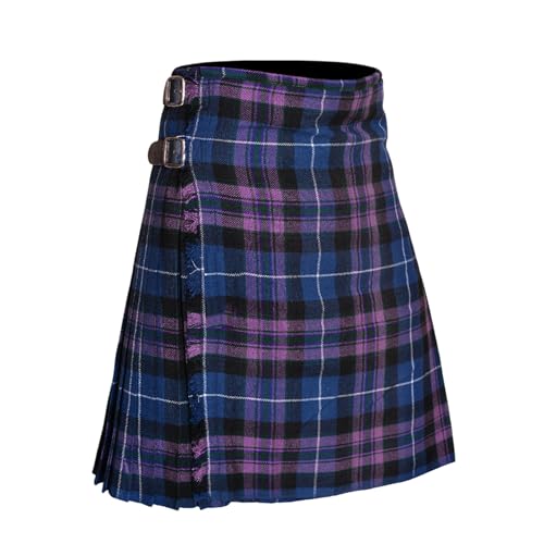 Image of 8 Yard Mens Kilt - Authentic Tartan Kilt for Men Highland Outfit for Weddings & Traditional Scottish Wear