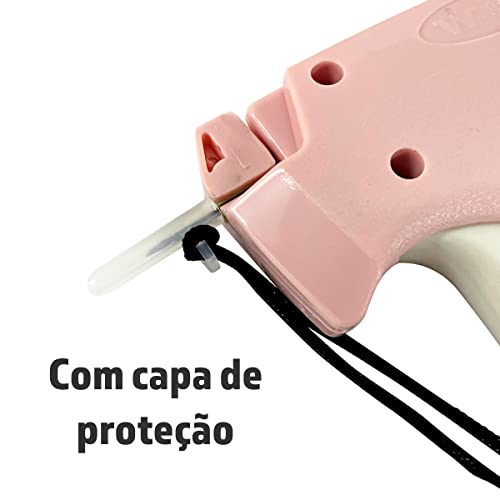 Pistola Aplicador Etiqueta Tag Pin Fine Tecidos Delicado+10 Mil Pins Pinos
