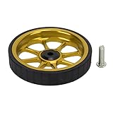 Easy Wheel Faltrad für aus Aluminiumlegierung, 82 mm, robuste Laufräder - Vielseitiger Klapprad-Ersatz mit 82 mm Weit Verbreiterter Lagerung, Leichtes Fahrradzubehör für 3Sixty Folding Bicycle in