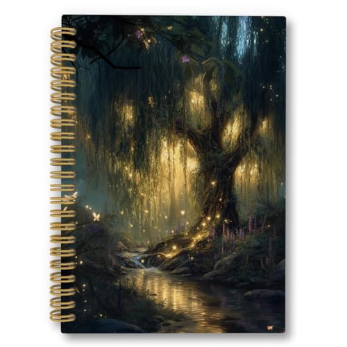 Carnet à spirales enchanté luciole pour capturer vos pensées et rêves magiques