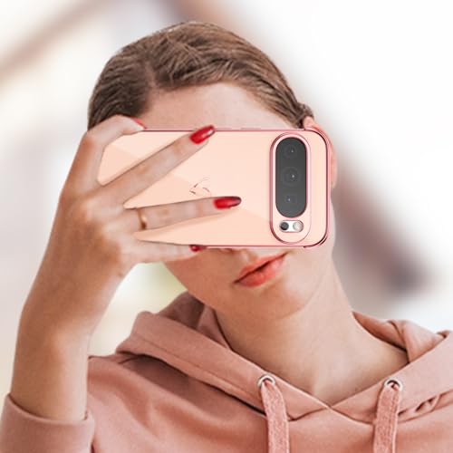 Coque Google Pixel 9 Pro XL rose ZTOFERA avec protection objectif photo - 5