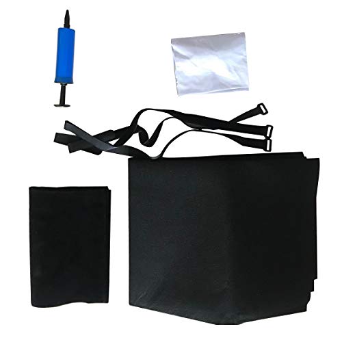 Quebra-cabeça de enrolar tapete de feltro de armazenamento protetor de quebra-cabeça com tubo infláv