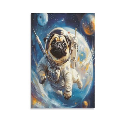 Impression sur toile carlin tableau haut de gamme format 50x75cm