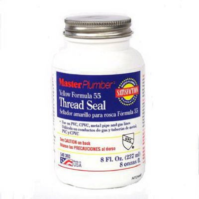 Formula 55 Thread Seal pâte jaune 8-oz pour stopper les fuites de raccord fileté