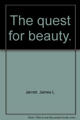 the quest for beauty B001P08Y5M Book Cover
