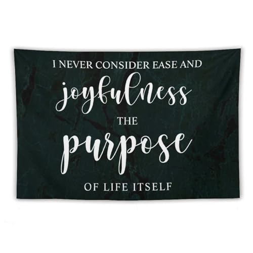 Tapisserie murale avec citation philosophique pour inspirer votre esprit