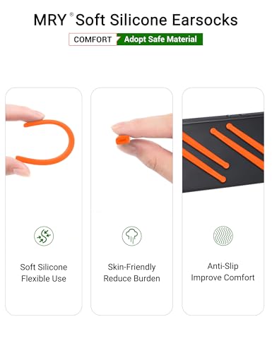 Image of Mryok Replacement Earsocks for Oakley Marshal MNP Eyeglasses - Options