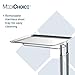 MediChoice Mayo Portable Adjustable Tray Steel Premium Instrument Stand Medical Dental Salon Tattoo Esthetician Mobile Service Cart Table Station Height 34-54 Inch MAYO1201