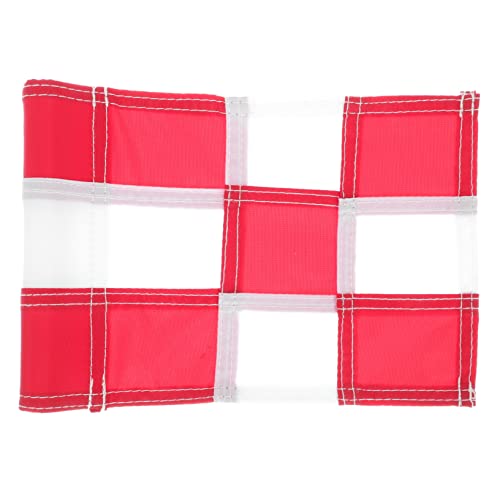 LAPYAPPE High Visibility Golfing Practice Flag Wear Resistant Multi Use Golf Flag for Training for Golf Courses and Practice Facilities