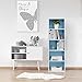 Furinno LUDER Book Shelf, 5-Tier Bookshelf, Bookcase, 9.4