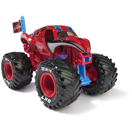 Monster Jam, Marvel Official Spider-Man Monster Truck, Die-Cast Vehicle, 1:64 Scale, Super Hero Kids Toys for Boys Ages 3 and up by Monster Jam - Image 2