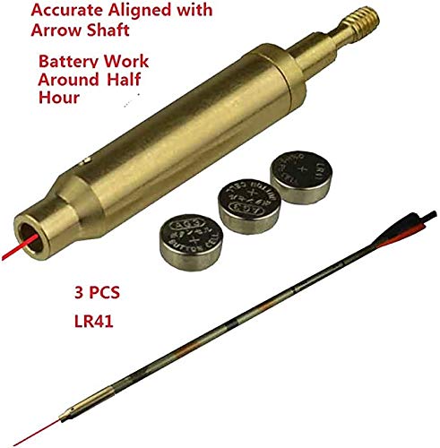 Grg Archery Laser Sight Tool For Bow And Crossbow, 223 Bore Sighter Shaped, Made Of Brass, Self Color #TOP1