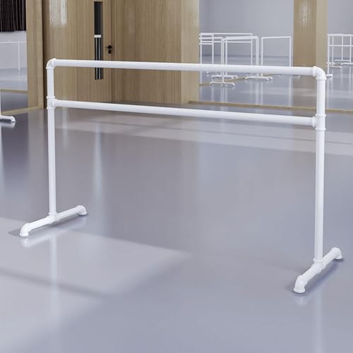 Barre de danse antidérapante double structure stable pour exercice à la maison - 4