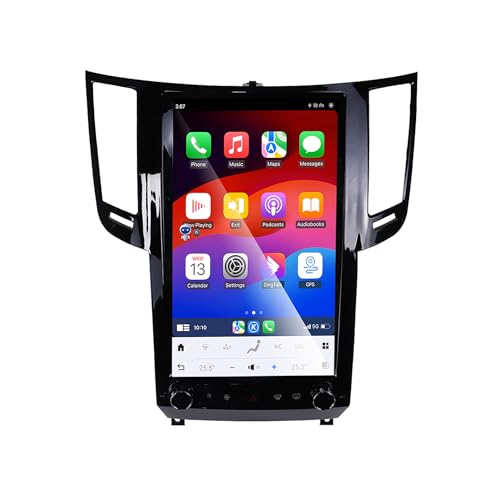 Lizpofly 13.6 Inch 8+256GB Android 13 Car Radio for Infiniti QX70 2013-2016 Head Unit Wirless Carplay GPS Navigation Screen Upgrade Multimedia Player Android Auto