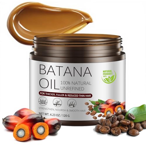 Batana Oil for Hair Growth, Cold-Pressed, Natural & Unrefined, Batana