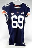 2017 Virginia Cavaliers #69 Game Used Jersey Throwback NP Rem Hoos P 42 7 - College Game Used