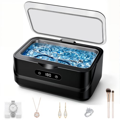Ultrasonic Jewelry Cleaner 48KHz Ultra Sonic Cleaning Machine