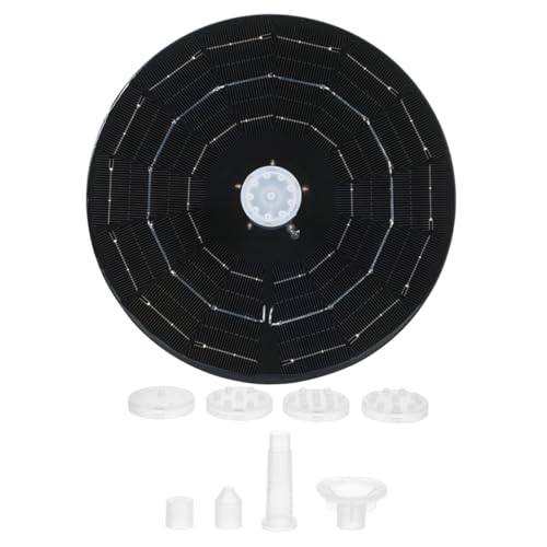 BESPORTBLE Solar Water Pump for Fountain 3.8w Solar Fountain Pump Replacement for Small