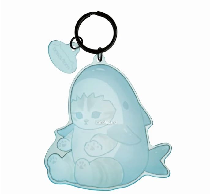 新品・未使用！　mofusandグッズ　17点セット mofusand マット染色キーホルダー(サメにゃん) | mofusand
